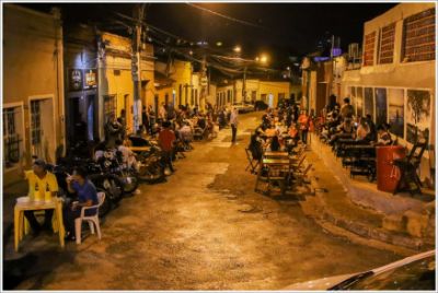 A��o do MPE pede que bares n�o coloquem mesas em vias
