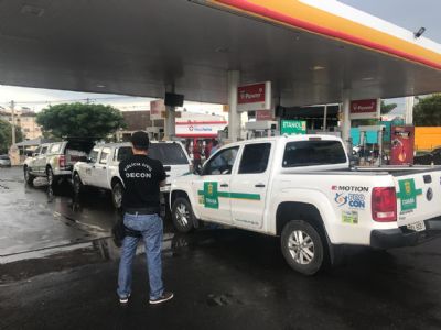 ​Postos fiscalizados na opera��o De Olho na Bomba n�o apresentam irregularidades no combust�vel