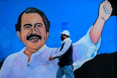 Presidente da Nicar�gua n�o aparece h� mais de um m�s