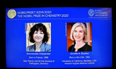 Duas cientistas vencem Nobel de Qu�mica por pesquisa com genoma