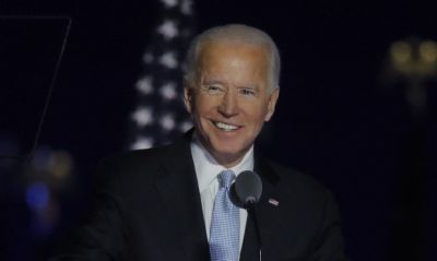 Biden diz que nada impedir� transi��o de poder nos EUA