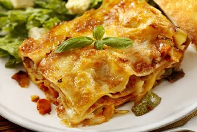 Lasanha vegetariana