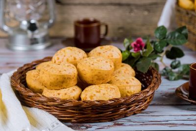 P�o de queijo light
