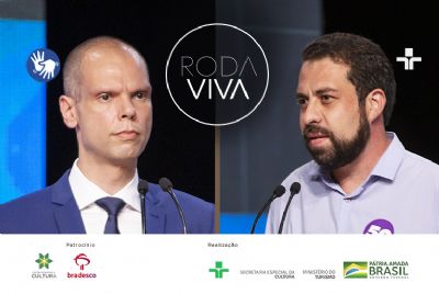 Roda Viva recebe Bruno Covas e Guilherme Boulos, candidatos � prefeitura de S�o Paulo