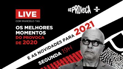 Apresentador Marcelo Tas faz live nesta segunda (28), �s 19h