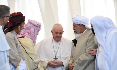Papa Francisco deixa o Iraque ap�s visita de tr�s dias