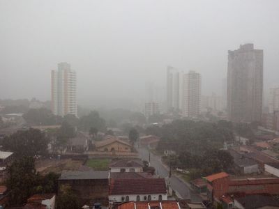 Frente fria chega em Cuiab�