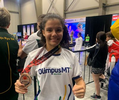 �O impacto positivo do Olimpus vai al�m das conquistas esportivas�, diz m�e de atleta do programa de bolsas do Governo de MT