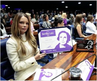 RECONHECIMENTO: Primeira-dama do Estado � a 2� mulher de MT a receber  o pr�mio Berth Lutz do senado