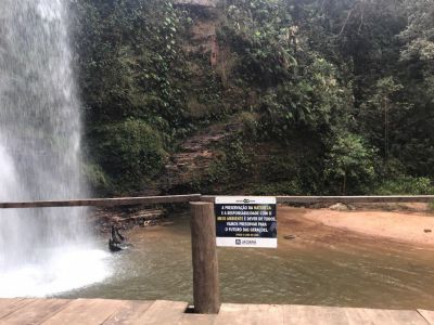 Governo Municipal investe na revitaliza��o do mirante da Cachoeira da Mulata