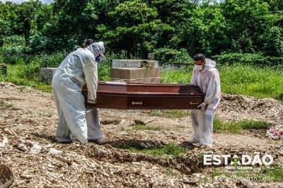 Brasil registra 3.264 mortes e 79.117 novos casos de covid-19