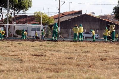 Prefeitura revitaliza espa�o e entrega novo complexo esportivo no CPA IV