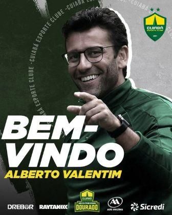 Alberto Valentim � o novo t�cnico do Cuiab�