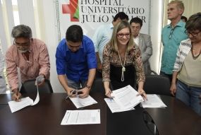 Prefeitura e Hospital J�lio Muller firmam parceria para amplia��o e abertura de novos servi�os