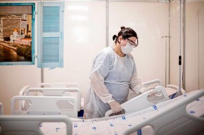 M�dia de mortes por covid-19 cai 19,5% no pa�s em duas semanas