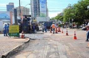 Obras de recapeamento passar�o a ser executadas tamb�m no per�odo noturno