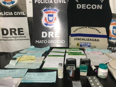 Traficante de anabolizante e com�rcio de medicamentos controlados � preso na capital