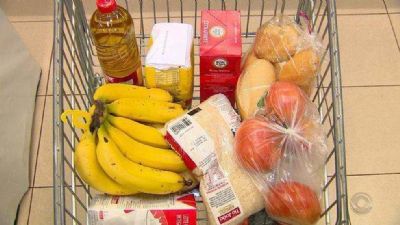 Pre�o da cesta b�sica sobe por 6 meses seguidos em Cuiab� e custa metade do sal�rio m�nimo