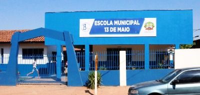 Escola 13 de maio, tamb�m � destaque no IDEB do Munic�pio.