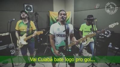 Banda cuiabana faz m�sica para incentivar Cuiab� chegar � s�rie A