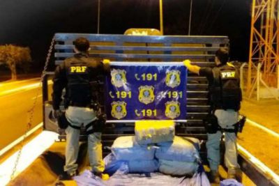 PRF apreende mais 170 kg de pasta-base de coca�na em MT