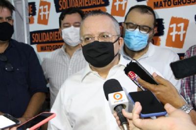 Taques enfatiza que ser� candidato ao Senado, n�o ao governo