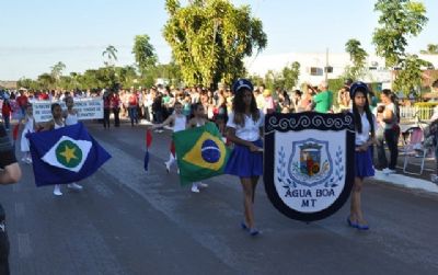 Prefeitura de �gua Boa recebe inscri��es para o desfile c�vico de 5 de julho