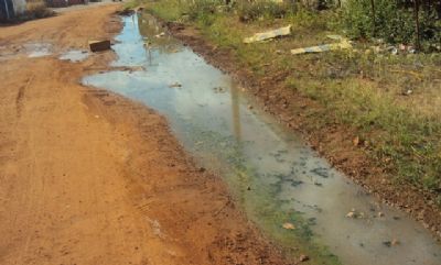 Vigil�ncia Sanit�ria alerta sobre os riscos do despejo de �gua em vias p�blicas