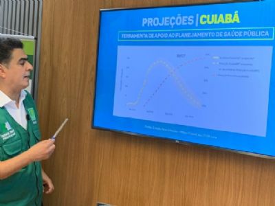 Prefeitura de Cuiab� projeta pico da pandemia para o dia 30 de julho e �normaliza��o� em novembro