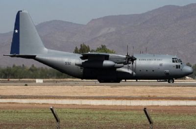 Avi�o militar desaparece no Chile com 38 pessoas a bordo
