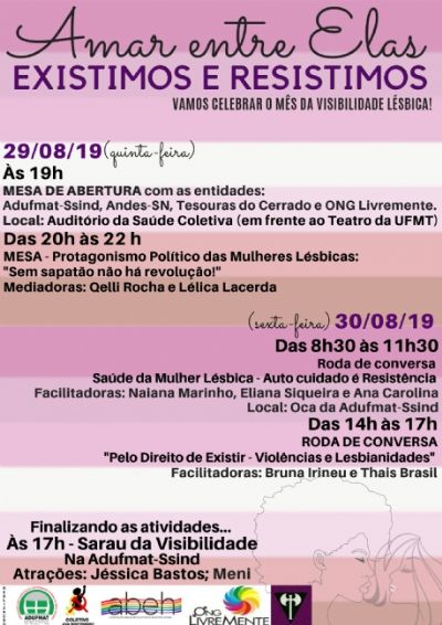 �Amar entre elas� traz programa��o sobre a visibilidade l�sbica