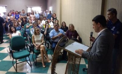 Secret�rio da Sema faz abertura do Exerc�cio 2018 com os servidores