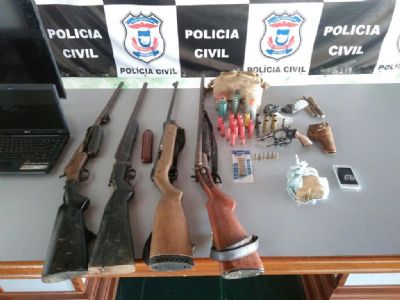 ​Mais de 6 mil armas de fogo s�o apreendidas pelas pol�cias Civil e Militar