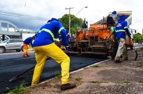 Prefeitura inicia obras de fresagem e recapeamento na Avenida Alziro Zarur