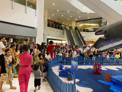 Goiabeiras Shopping oferece aventuras marinhas nas f�rias de julho