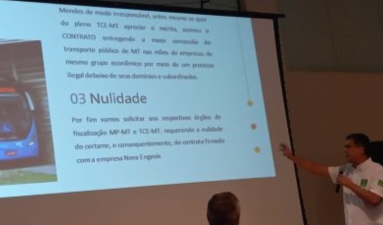 Emanuel exp�e fraudes e pede anula��o do contrato do BRT