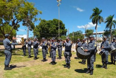 Banda da PM apresenta retreta musical nesta sexta-feira (5) na Pra�a Alencastro