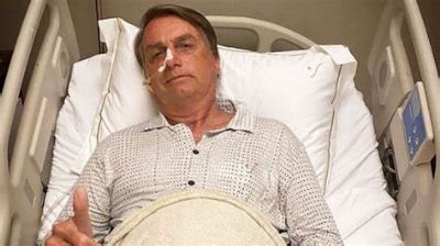 Bolsonaro � hospitalizado nos Estados Unidos