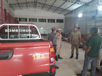 Nova sede do Corpo de Bombeiros em Col�der ser� inaugurada neste m�s