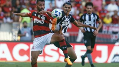 Botafogo vence Flamengo e assume lideran�a do Brasileir�o