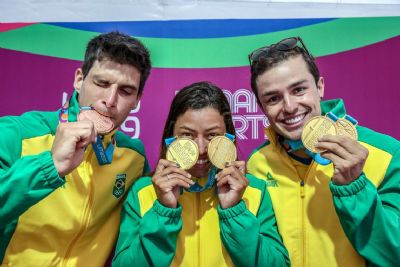 Brasil conquista quatro ouros em dia de mais de 10 medalhas