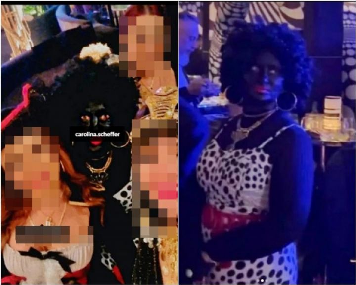 Empres�ria do agroneg�cio se fantasia de 'nega maluca' e gera revolta