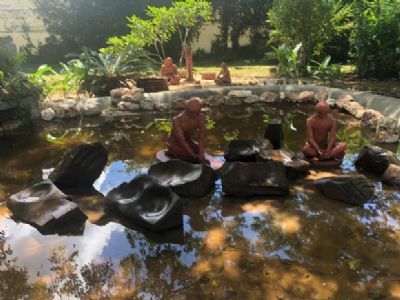 Museu de Hist�ria Natural inaugura cen�rio que representa o homem pr�-hist�rico