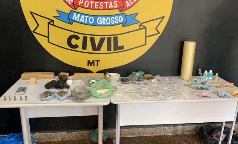 Criminosos s�o presos em a��o contra tr�fico em MT