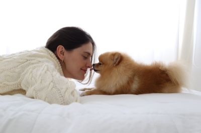 �Ele absorve muito o que eu sinto�, conta advogada sobre animal de assist�ncia emocional