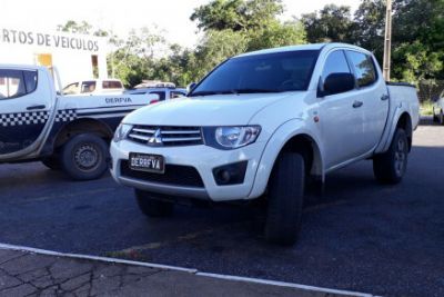 Sargento dos Bombeiros � preso com caminhonete roubada