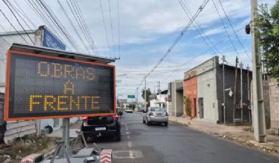 Rua Joaquim Murtinho ser� interditada por 14 dias para obras de implanta��o da rede de esgoto, em Cuiab�