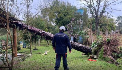 Sul, Sudeste e Centro-Oeste t�m alerta para tempestades e vendavais