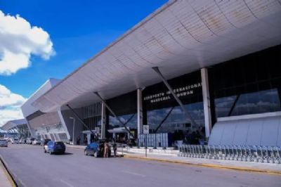 Pneu de avi�o estoura durante pouso e afeta seis voos no Aeroporto Marechal Rondon, em V�rzea Grande (MT)