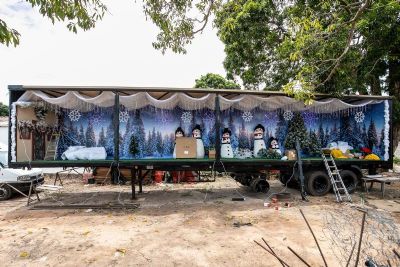 ​Carreta do 'Natal da Gente 2023' ir� percorrer as regi�es Sul, Oeste, Norte e Leste da capital